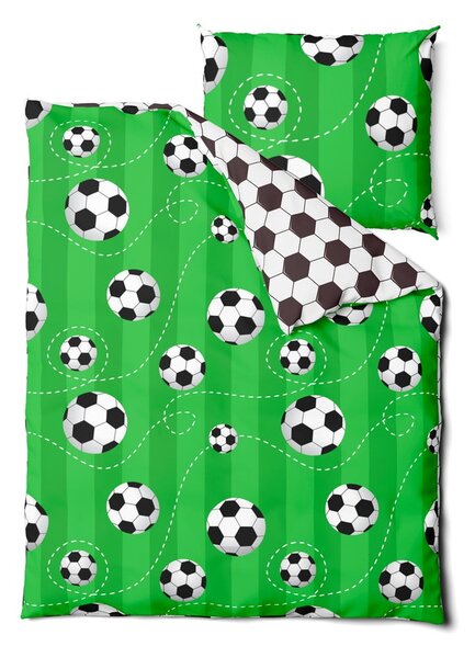 Soccer pamut gyerekágynemű, 140 x 200 cm - Bonami Selection