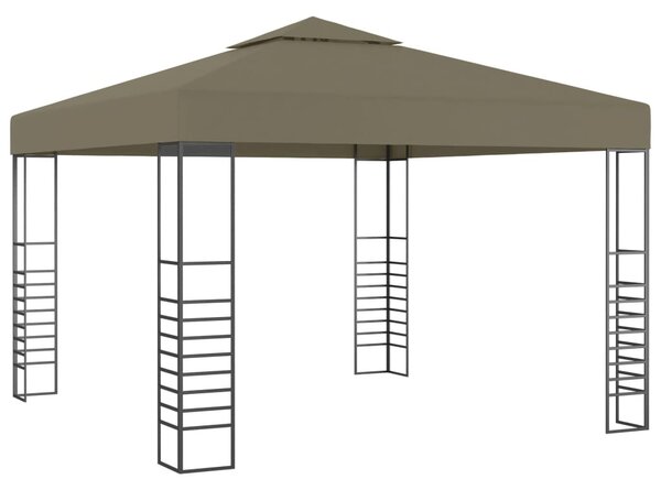 Tópszínű kerti pavilon 3 x 3 m 180 g/m²