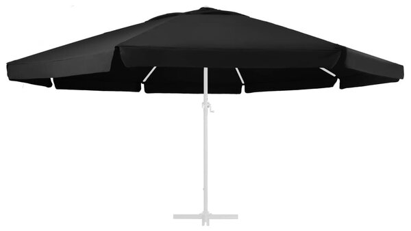 Fekete kültéri napernyőponyva 610 cm