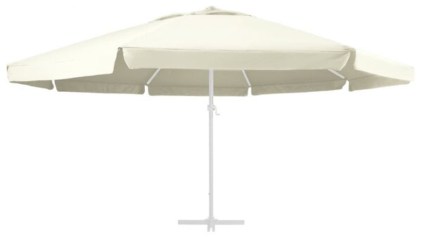 Homokszínű kültéri napernyőponyva 610 cm