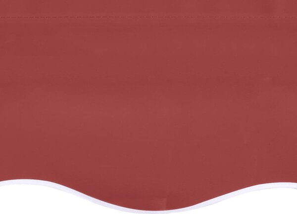 Burgundi vörös csere napellenző ponyva 3,5 x 2,5 m