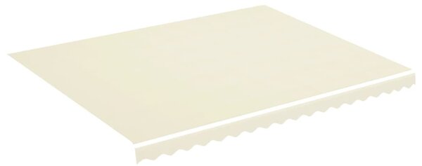 Krémszínű csere napellenző ponyva 4,5 x 3,5 m