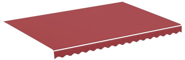 Burgundi vörös csere napellenző ponyva 3,5 x 2,5 m