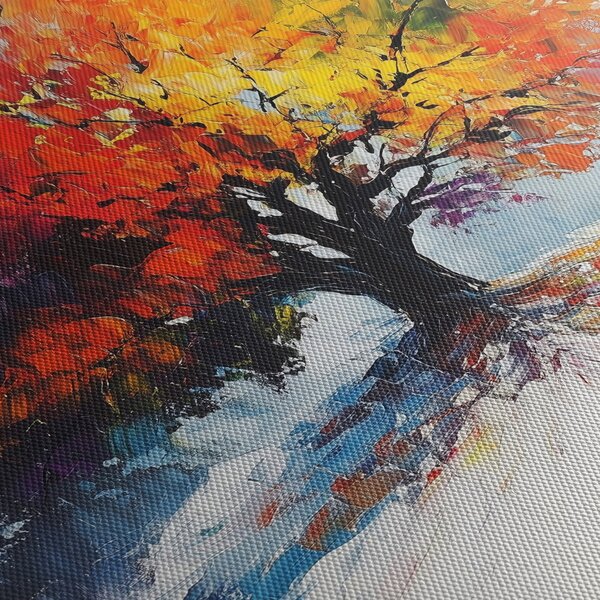 Kép - Színes fa (150x105 cm)