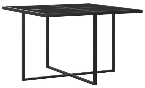 9 részes szürke polyrattan kerti étkezőszett párnákkal