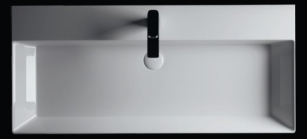 Sanovit STANCE - porcelán mosdókagyló - 100 x 45,5 cm