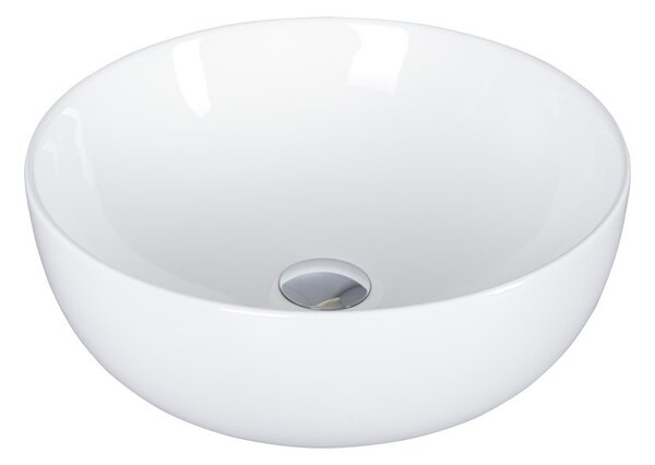 Eros RAISE - PULTRA ültethető - Top Counter - porcelán mosdó - O - Ø 41 cm