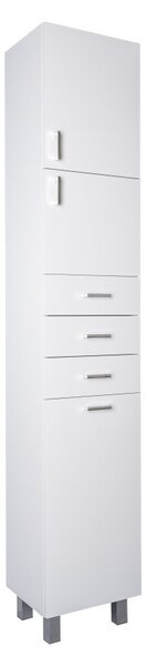 Viva STYLE fürdőszobai ÁLLÓSZEKRÉNY 192 magas szennyestartós - JOBBOS - 35 x 28 x 192 cm