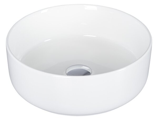 Eros SIMPLE 8 - PULTRA ültethető - Top Counter - porcelán mosdó - 36 x 36 x 13 cm