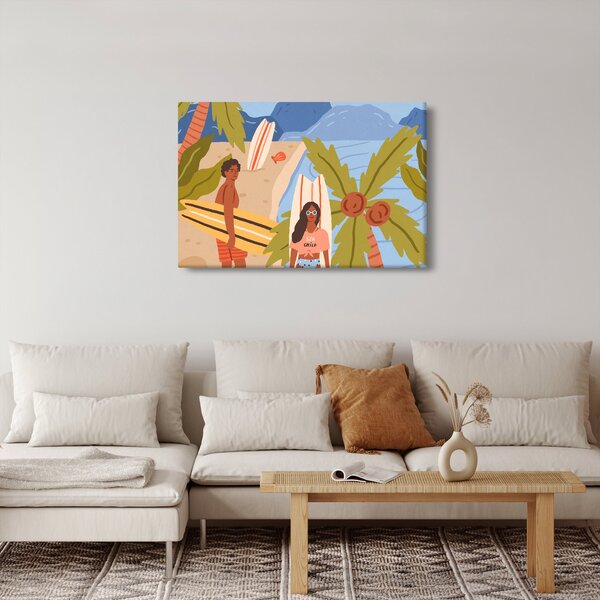Kép - Élvezd az életed (90x60 cm)