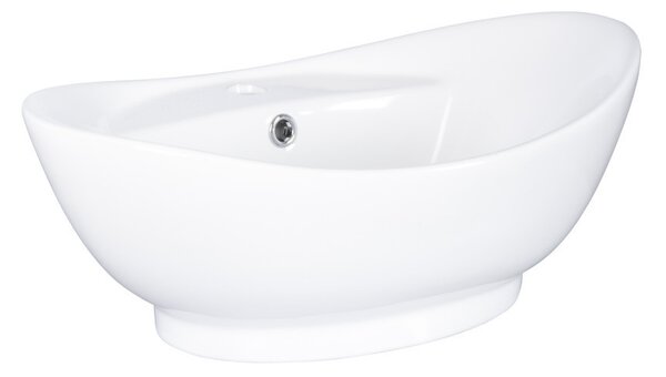 Eros GONDOLA - PULTRA ültethető - Top Counter - porcelán mosdó - 59 x 39 x 21 cm