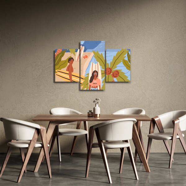 Kép - Élvezd az életed (90x60 cm)