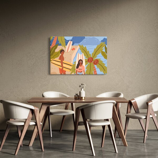 Kép - Élvezd az életed (90x60 cm)