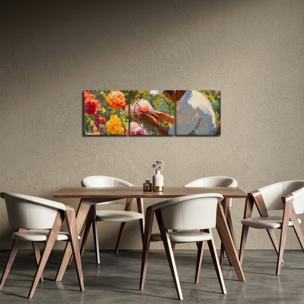 Kép - Kertész (órával) (90x30 cm)