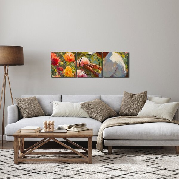 Kép - Kertész (órával) (90x30 cm)