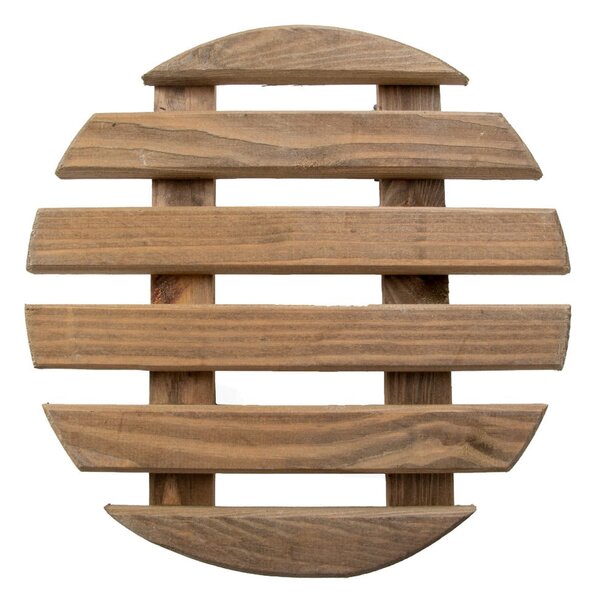 Fa gurulós virágállvány ø 29 cm (magasság 8 cm) Indoor – Esschert Design