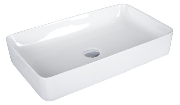 Eros SLIM 2 - PULTRA ültethető - Top Counter - porcelán mosdó - 61 x 35 x 11 cm