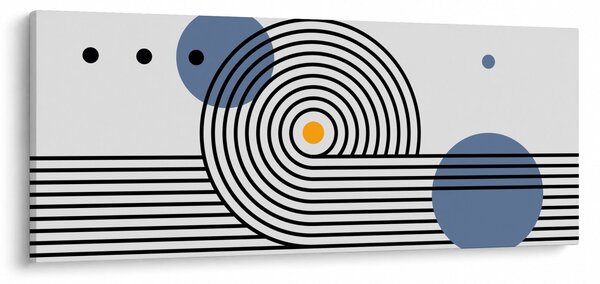 Kép - Minimalista absztrakció N⁰1 (120x50 cm)