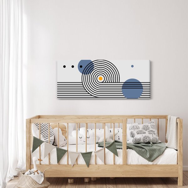 Kép - Minimalista absztrakció N⁰1 (120x50 cm)