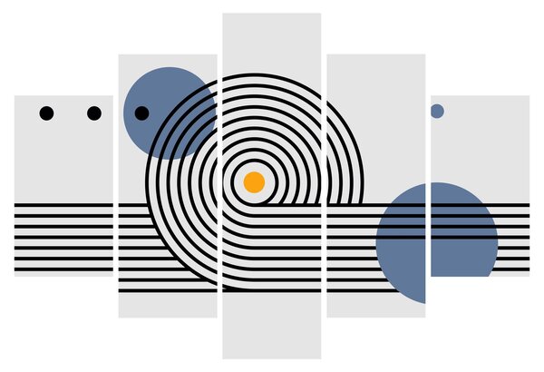 Kép - Minimalista absztrakció N⁰1 (150x105 cm)