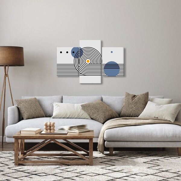 Kép - Minimalista absztrakció N⁰1 (90x60 cm)