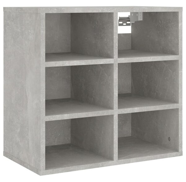 2 db betonszürke cipősszekrény 52,5 x 30 x 50 cm
