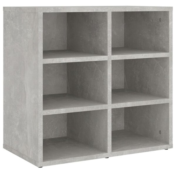 2 db betonszürke cipősszekrény 52,5 x 30 x 50 cm