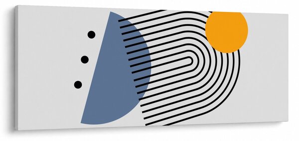 Kép - Minimalista absztrakció N⁰2 (120x50 cm)