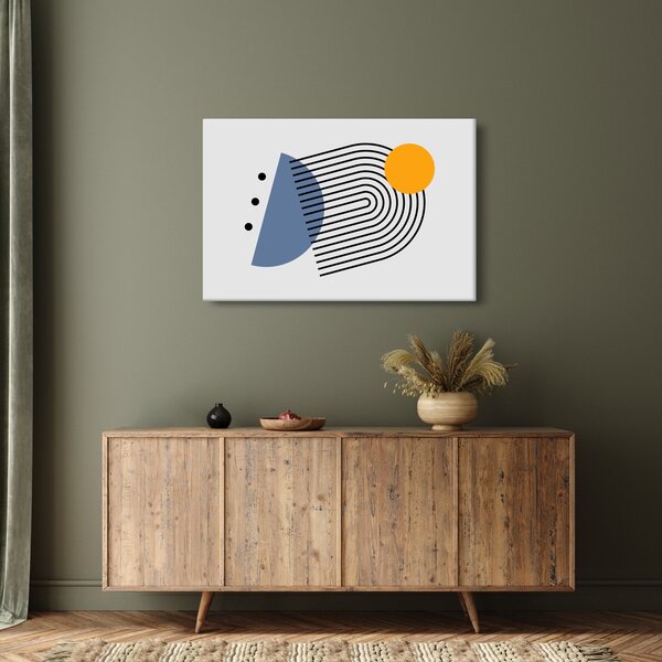 Kép - Minimalista absztrakció N⁰2 (90x60 cm)