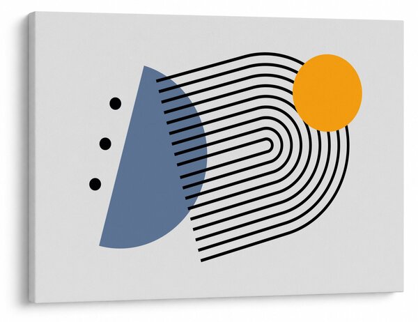 Kép - Minimalista absztrakció N⁰2 (70x50 cm)