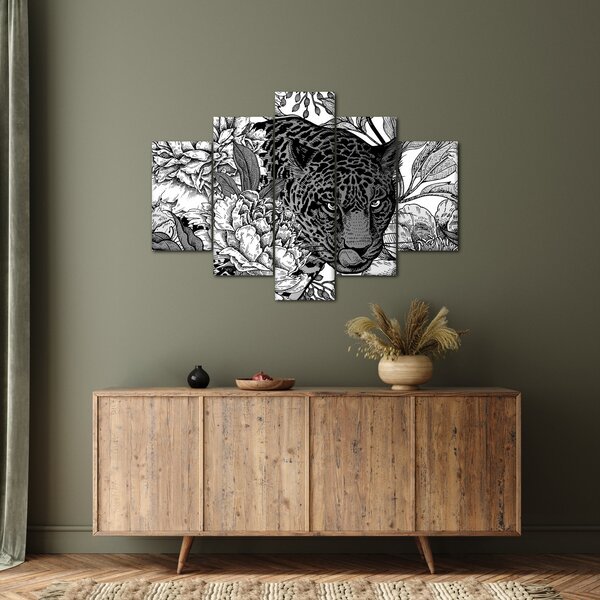 Kép - Egzotikus kert (150x105 cm)