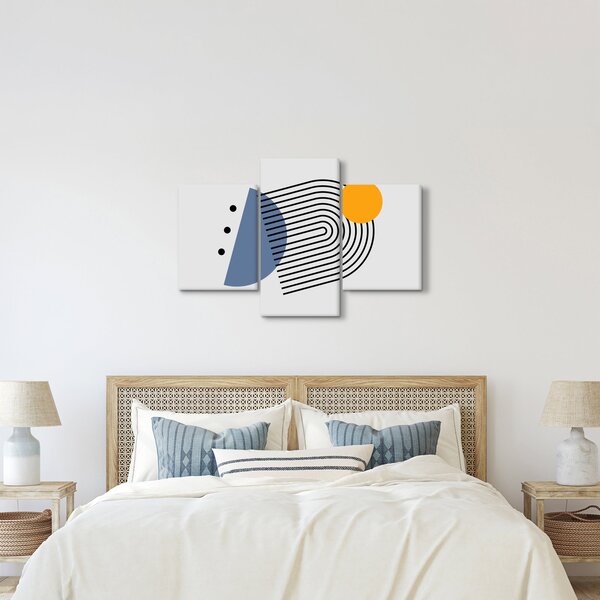 Kép - Minimalista absztrakció N⁰2 (90x60 cm)