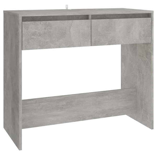 Betonszürke szerelt fa tálalóasztal 89x41x76,5 cm