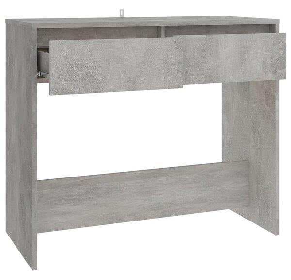 Betonszürke szerelt fa tálalóasztal 89x41x76,5 cm