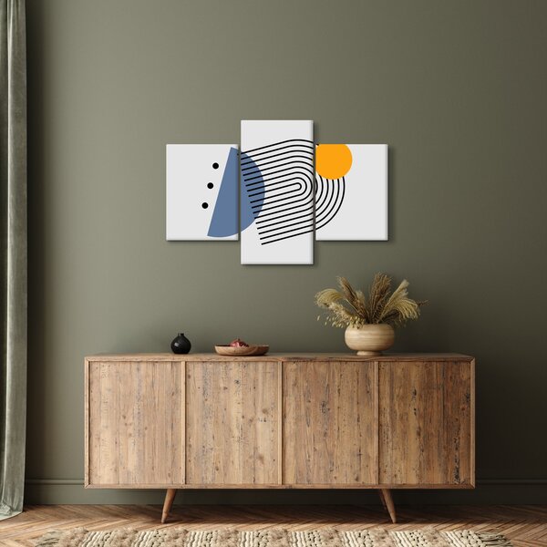 Kép - Minimalista absztrakció N⁰2 (90x60 cm)