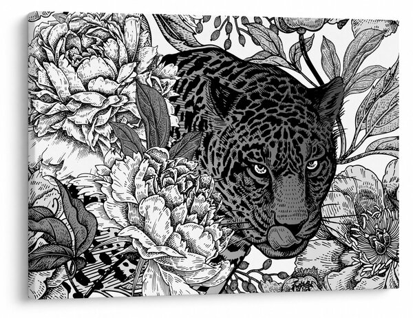 Kép - Egzotikus kert (70x50 cm)