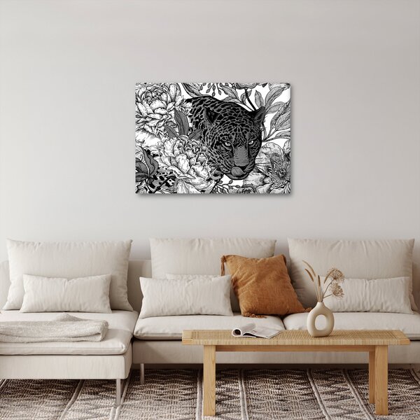 Kép - Egzotikus kert (70x50 cm)