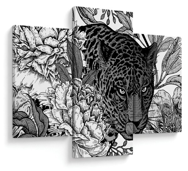 Kép - Egzotikus kert (90x60 cm)