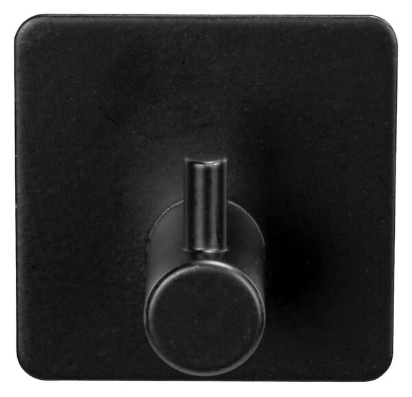 Fekete öntapadós rozsdamentes acél akasztó szett 2 db-os Black Outdoor Kitchen Ureo – Wenko