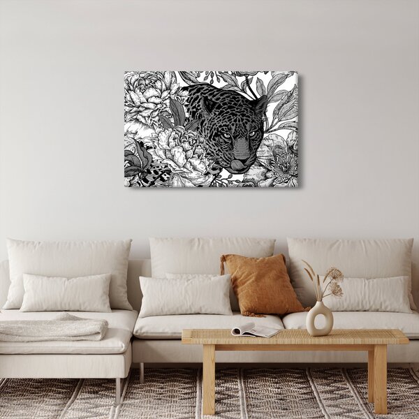 Kép - Egzotikus kert (90x60 cm)