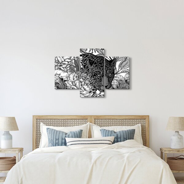 Kép - Egzotikus kert (90x60 cm)