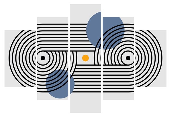 Kép - Minimalista absztrakció N⁰3 (150x105 cm)