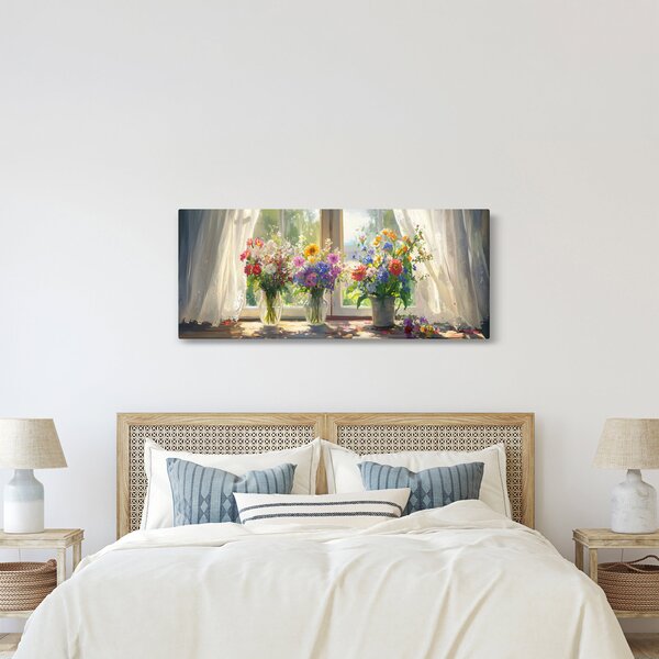 Kép - Csokor az ablaknál (120x50 cm)