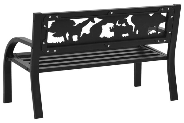 Acél gyermek kerti pad 86 cm