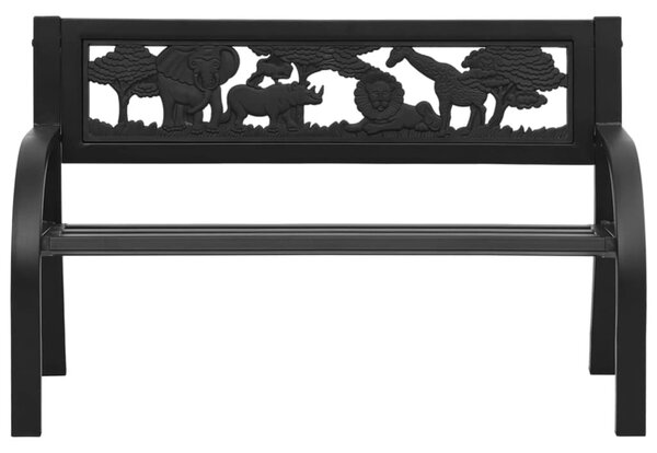 Acél gyermek kerti pad 86 cm