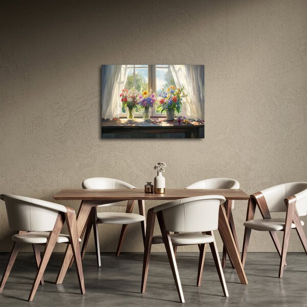 Kép - Csokor az ablaknál (70x50 cm)