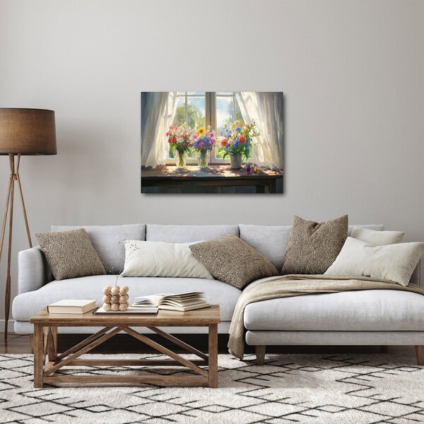 Kép - Csokor az ablaknál (70x50 cm)