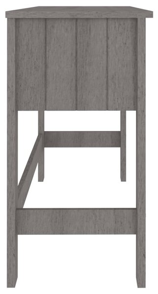 HAMAR világosszürke tömör fenyőfa íróasztal 110 x 40 x 75 cm