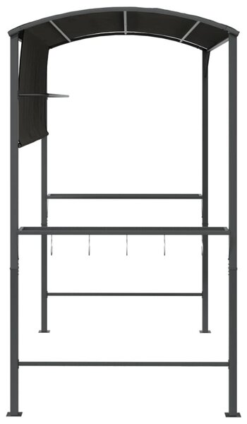 VidaXL antracitszürke pavilon tetővel 220 x 110 x 200 cm