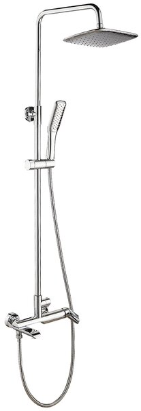 Laveo Pinar, falra szerelhető zuhanygarnitúra h-1000-1300, króm, PAW00KB, LAV-PAE_00KB